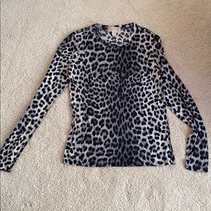 Michael Kors leopard print T-shirt